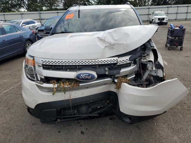 1FM5K7D81DGC79010 - 2013 FORD EXPLORER XLT თეთრი ფოტო 5
