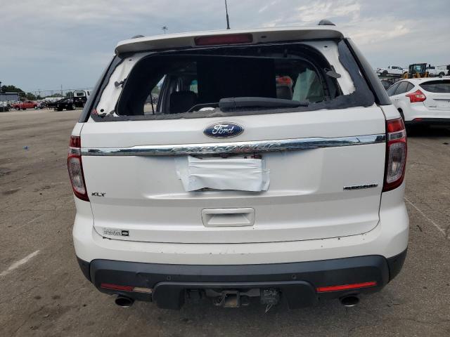 1FM5K7D81DGC79010 - 2013 FORD EXPLORER XLT თეთრი ფოტო 6