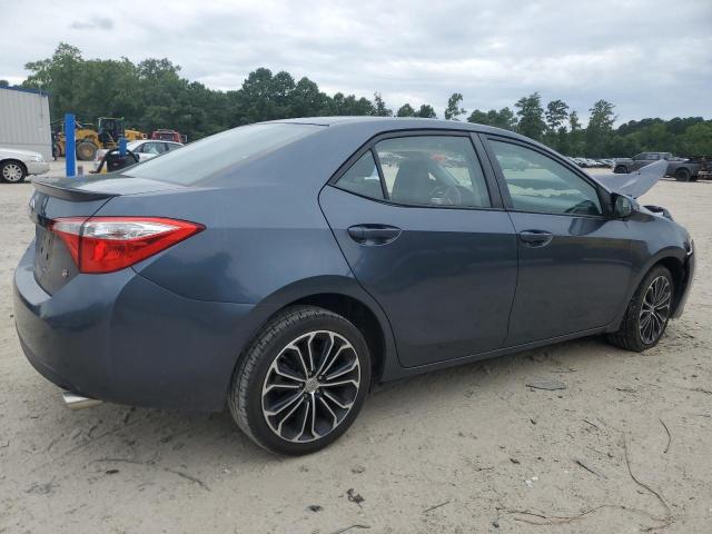 2T1BURHE2GC624612 - 2016 TOYOTA COROLLA L BLUE photo 3