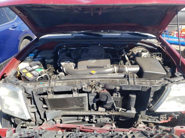 5N1AR18W25C775412 - 2005 NISSAN PATHFINDER LE 勃艮第红 照片 12