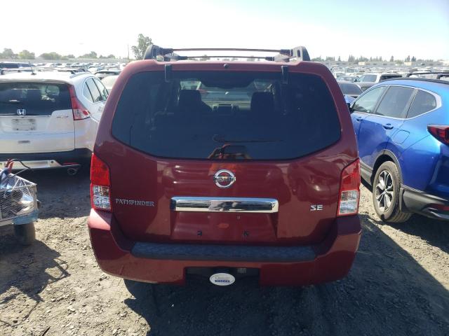 5N1AR18W25C775412 - 2005 NISSAN PATHFINDER LE 勃艮第红 照片 6