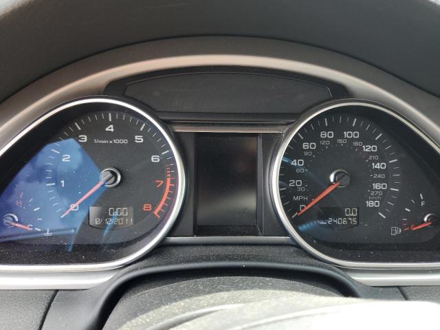 WA1LGAFE2CD009727 - 2012 AUDI Q7 PREMIUM PLUS Сұр фото 9