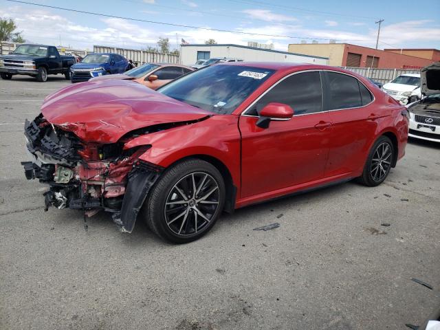 4T1G11AK9PU123473 - 2023 TOYOTA CAMRY SE NIGHT SHADE RED photo 1