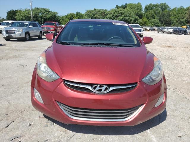 5NPDH4AEXDH249605 - 2013 HYUNDAI ELANTRA GLS RED photo 5