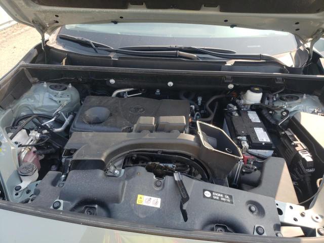 2T3P1RFV3NW284911 - 2022 TOYOTA RAV4 XLE 银色 照片 12