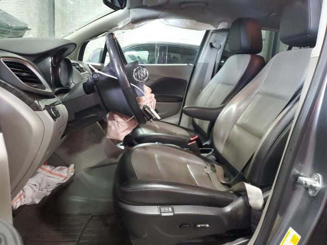 KL4CJGSB9EB601432 - 2014 BUICK ENCORE GRAY photo 7
