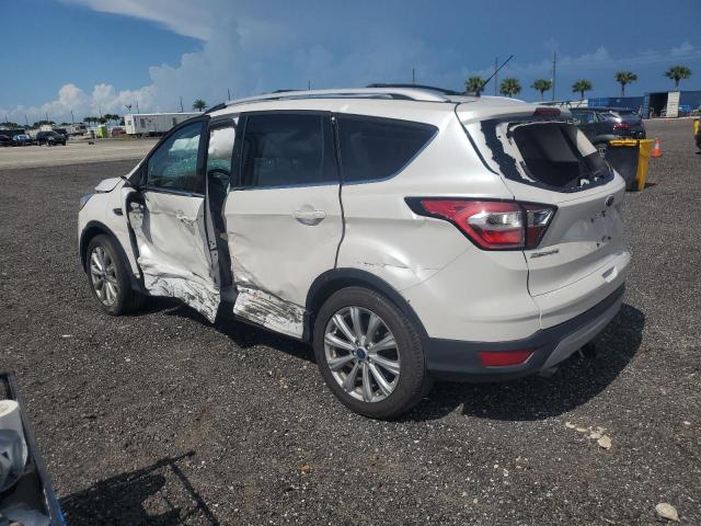 1FMCU0J93HUB96532 - 2017 FORD ESCAPE TITANIUM WHITE photo 2