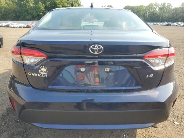 5YFEPMAE3MP249200 - 2021 TOYOTA COROLLA LE BLUE photo 6