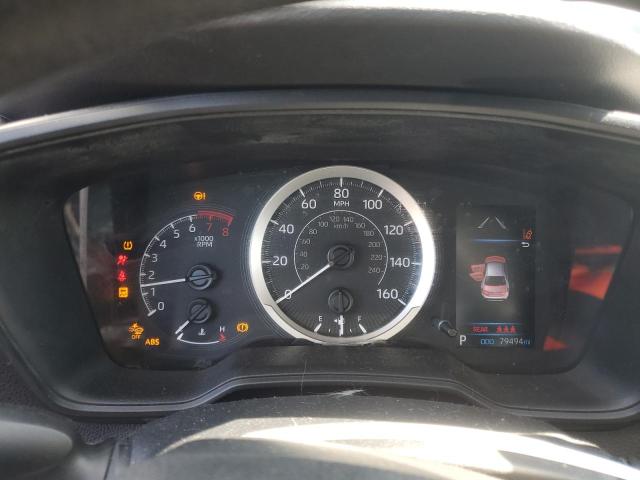 5YFEPMAE3MP249200 - 2021 TOYOTA COROLLA LE BLUE photo 9