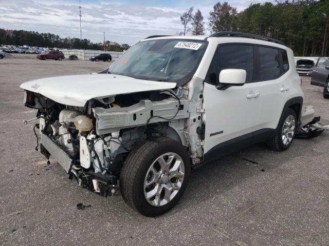 ZACCJABB6HPG43599 - 2017 JEEP RENEGADE LATITUDE WHITE photo 1