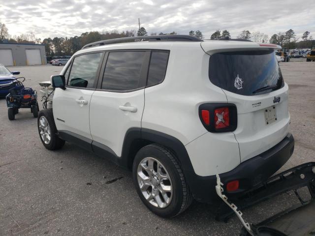 ZACCJABB6HPG43599 - 2017 JEEP RENEGADE LATITUDE WHITE photo 2