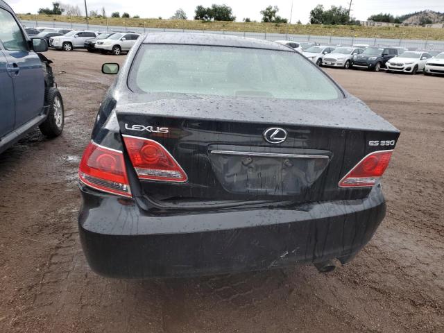 JTHBA30GX65143679 - 2006 LEXUS ES 330 BLACK photo 6