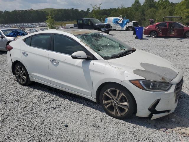 5NPD84LF2HH041794 - 2017 HYUNDAI ELANTRA SE WHITE photo 4