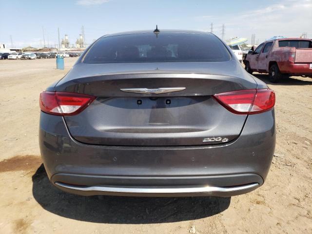 1C3CCCCB8FN615964 - 2015 CHRYSLER 200 C CHARCOAL photo 6