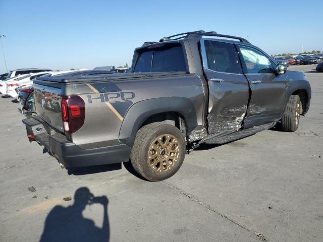 5FPYK3F79NB000663 - 2022 HONDA RIDGELINE RTL GRAY photo 3