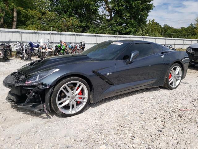 1G1YA2D73K5115709 - 2019 CHEVROLET CORVETTE STINGRAY 1LT BLUE photo 1