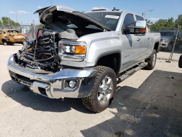 1GT12TEY1HF249091 - 2017 GMC SIERRA K2500 SLT SILVER photo 1