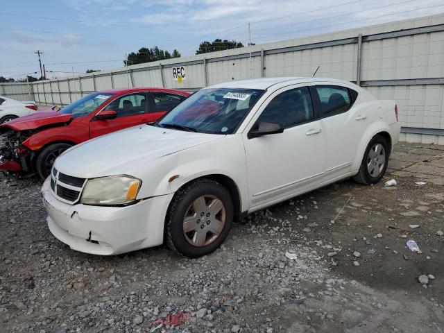 1B3CC4FB0AN195771 - 2010 DODGE AVENGER SXT WHITE photo 1