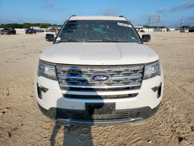 1FM5K7D89JGA55026 - 2018 FORD EXPLORER XLT WHITE photo 5