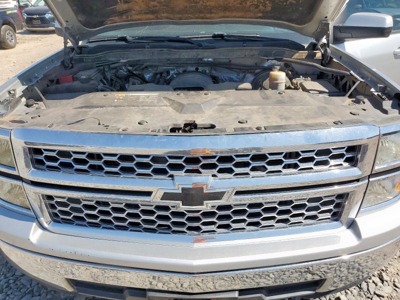 3GCPCREC4FG105545 - 2015 CHEVROLET SILVERADO C1500 LT ვერცხლისფერი ფოტო 11