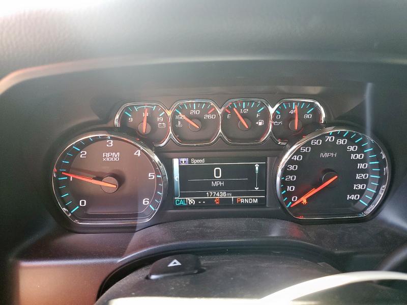 3GCPCREC4FG105545 - 2015 CHEVROLET SILVERADO C1500 LT ვერცხლისფერი ფოტო 9