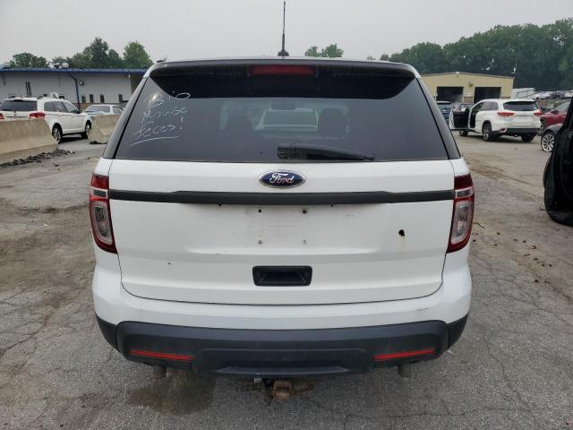 1FM5K8AR8EGB44529 - 2014 FORD EXPLORER POLICE INTERCEPTOR 白色 照片 6
