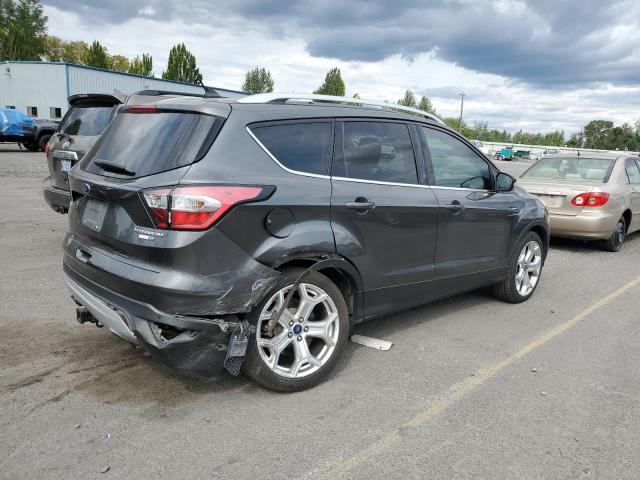 1FMCU9J91JUD22543 - 2018 FORD ESCAPE TITANIUM GRAY photo 3