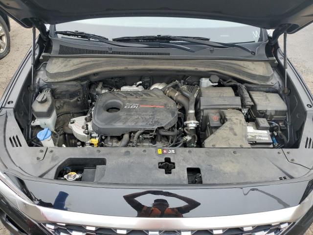 5NMS3CAA8LH278593 - 2020 HYUNDAI SANTA FE SEL BLACK photo 12