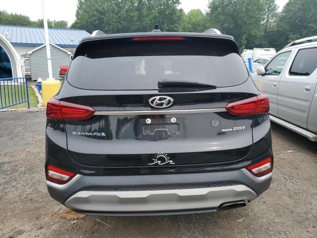 5NMS3CAA8LH278593 - 2020 HYUNDAI SANTA FE SEL BLACK photo 6