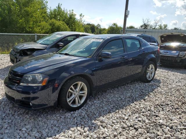 1C3CDZCB6EN228098 - 2014 DODGE AVENGER SXT BLUE photo 1