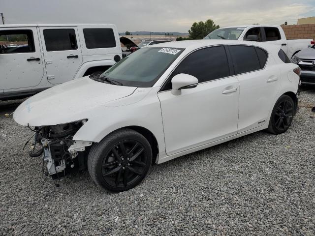 JTHKD5BH5G2269153 - 2016 LEXUS CT 200 WHITE photo 1