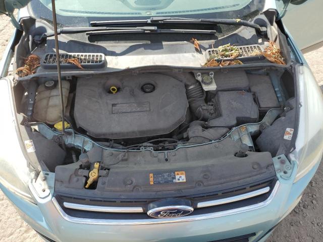 1FMCU0J93DUC03327 - 2013 FORD ESCAPE TITANIUM TURQUOISE photo 12