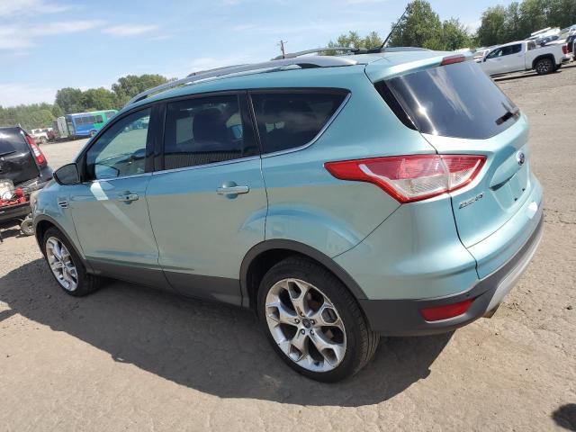 1FMCU0J93DUC03327 - 2013 FORD ESCAPE TITANIUM TURQUOISE photo 2