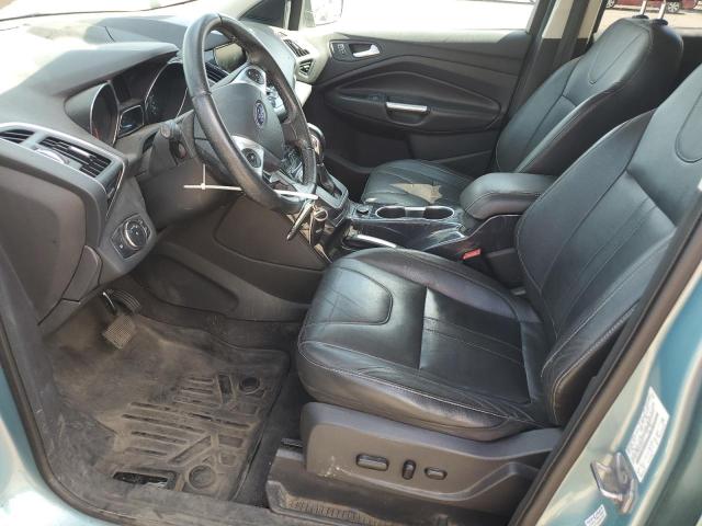 1FMCU0J93DUC03327 - 2013 FORD ESCAPE TITANIUM TURQUOISE photo 7