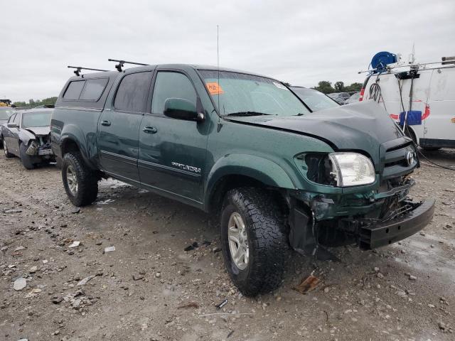 5TBDT48124S439791 - 2004 TOYOTA TUNDRA DOUBLE CAB LIMITED GREEN photo 4