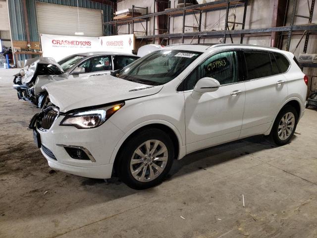 LRBFXBSAXHD200491 - 2017 BUICK ENVISION ESSENCE WHITE photo 1