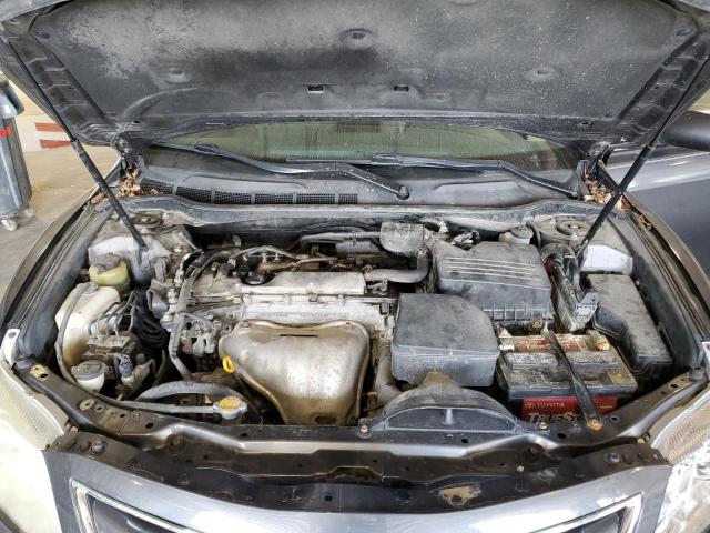 4T1BF3EK5BU623950 - 2011 TOYOTA CAMRY BASE GRAY photo 11