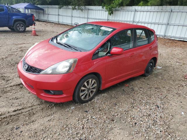 JHMGE8G59DC039317 - 2013 HONDA FIT SPORT BURGUNDY photo 1