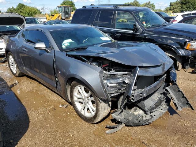 1G1FB1RX3M0104507 - 2021 CHEVROLET CAMARO LS GRAY photo 4