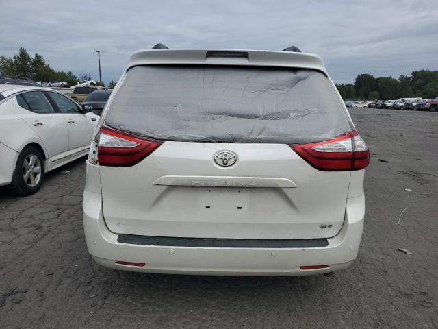 5TDYZ3DC5HS794498 - 2017 TOYOTA SIENNA XLE WHITE photo 6