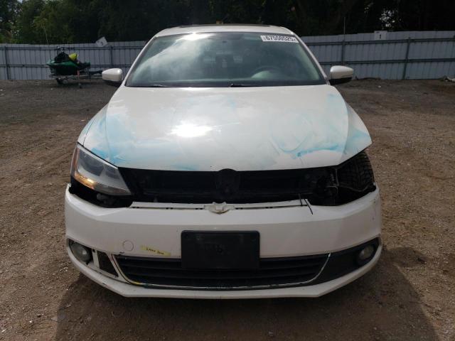 3VWLX7AJ4BM003439 - 2011 VOLKSWAGEN JETTA SEL 白色 照片 5