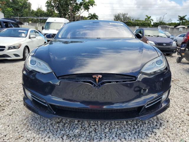 5YJSA1H13EFP40997 - 2014 TESLA MODEL S BLUE photo 5