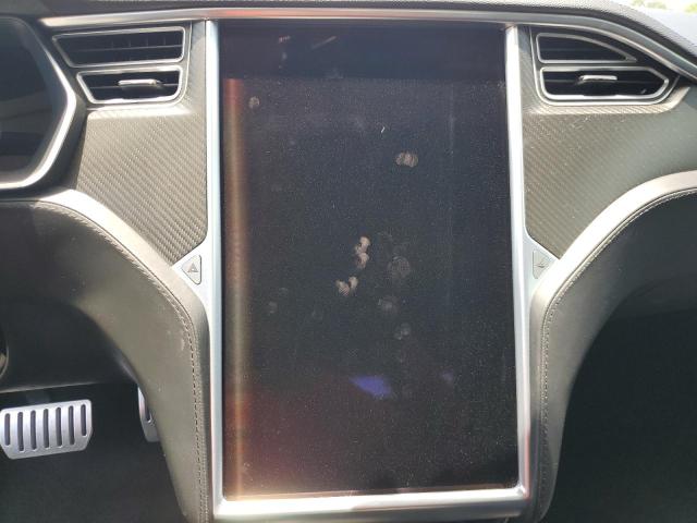 5YJSA1H13EFP40997 - 2014 TESLA MODEL S BLUE photo 9