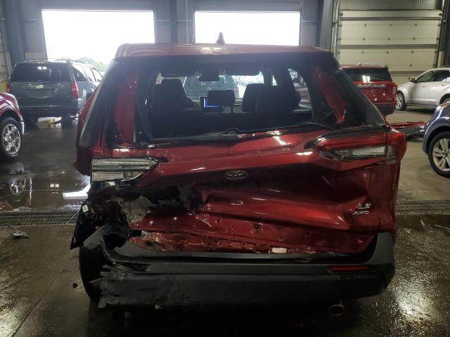 2T3F1RFV7PW360659 - 2023 TOYOTA RAV4 LE RED photo 6