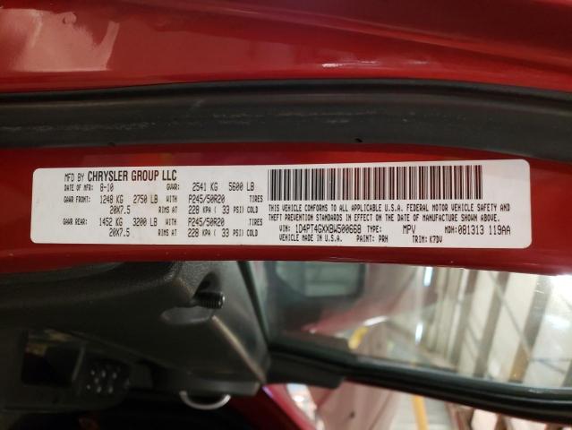 1D4PT4GXXBW500668 - 2011 DODGE NITRO HEAT RED photo 13