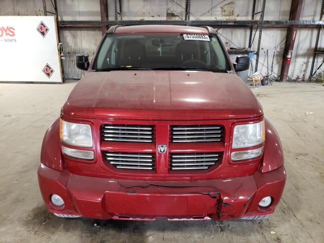 1D4PT4GXXBW500668 - 2011 DODGE NITRO HEAT RED photo 5