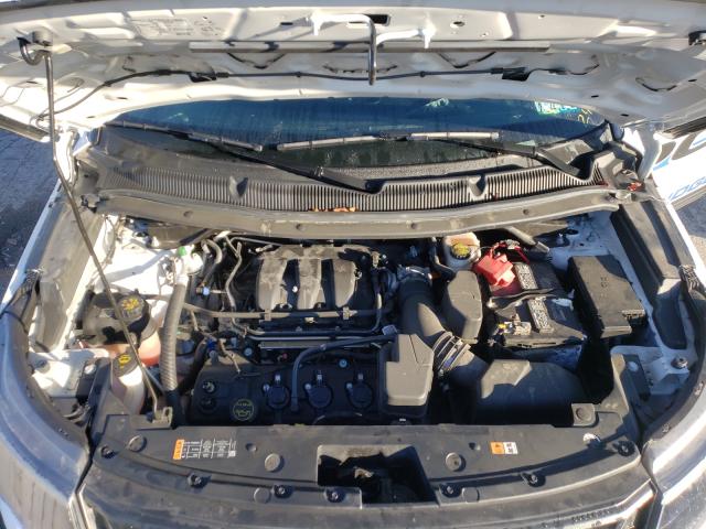 1FM5K8AR1KGB15336 - 2019 FORD EXPLORER POLICE INTERCEPTOR WHITE photo 7