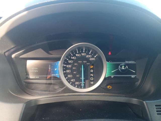 1FM5K8F8XFGC19037 - 2015 FORD EXPLORER LIMITED BLUE photo 9