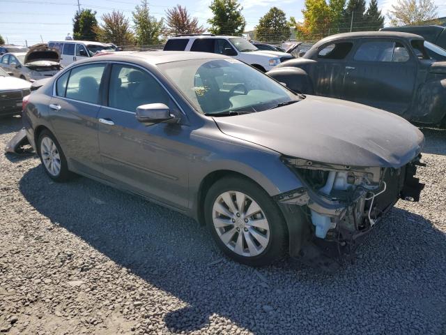 1HGCR3F91DA046867 - 2013 HONDA ACCORD TOURING GRAY photo 4