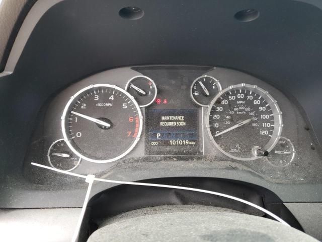 5TFRM5F13EX077193 - 2014 TOYOTA TUNDRA DOUBLE CAB SR/SR5 SILVER photo 9